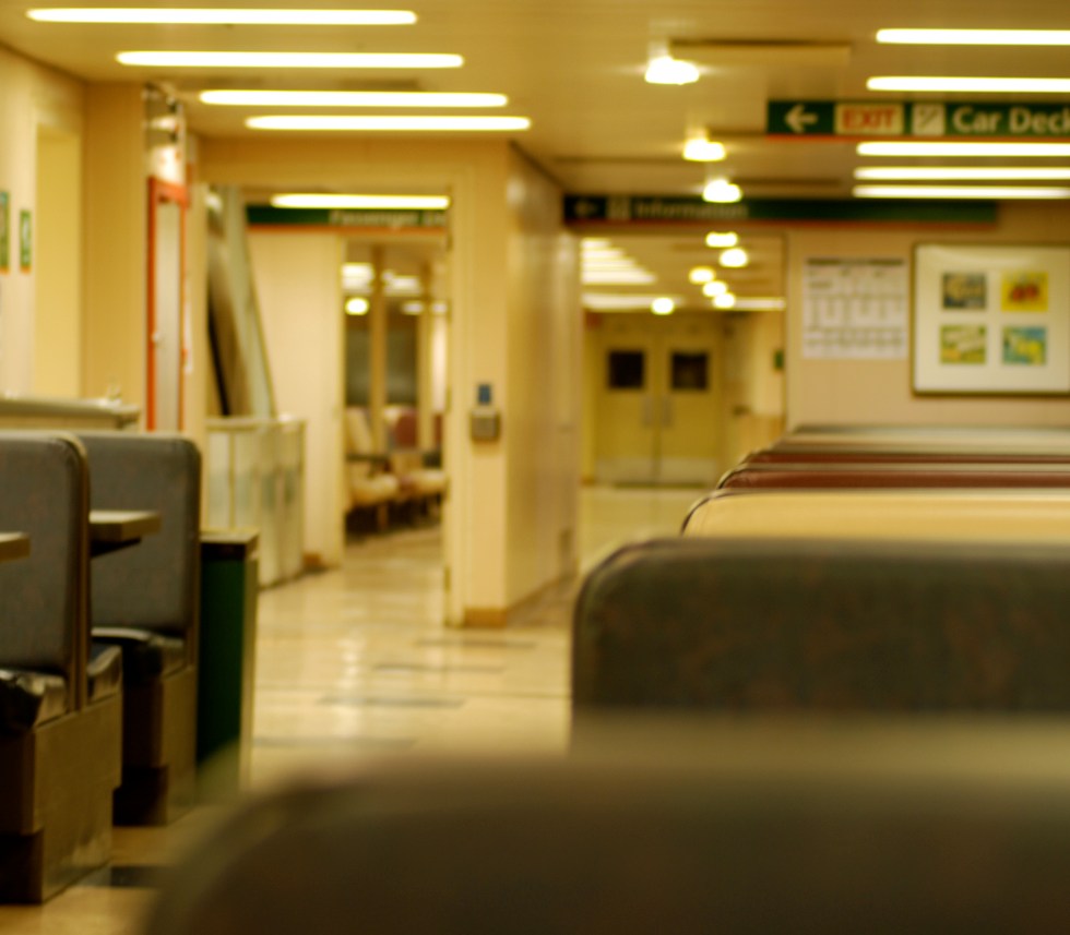 Washington Ferry at Night